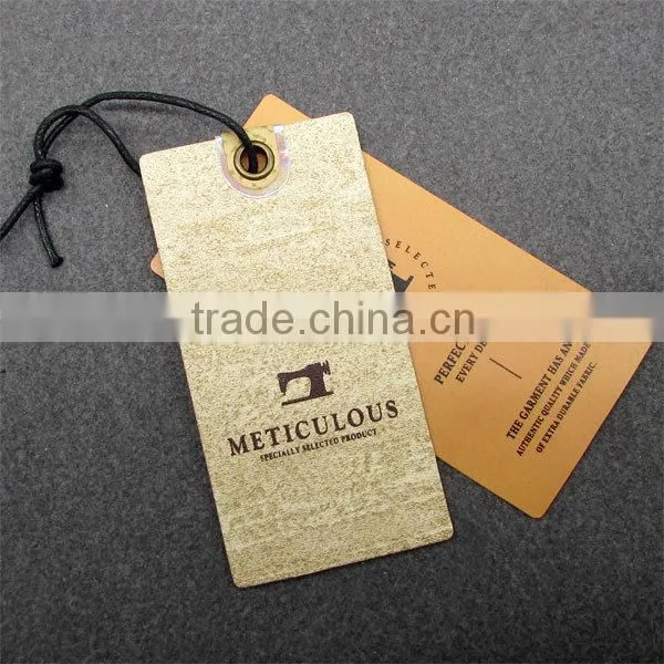 Special Paper Sand Surface Hangtags With Jeans photo-2