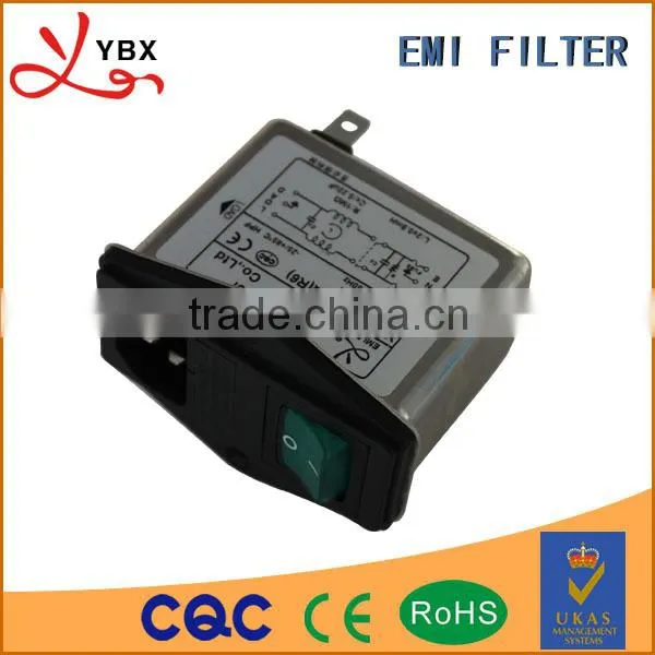 Medical Grade Socket With Fuse And Switch Power Line Filter