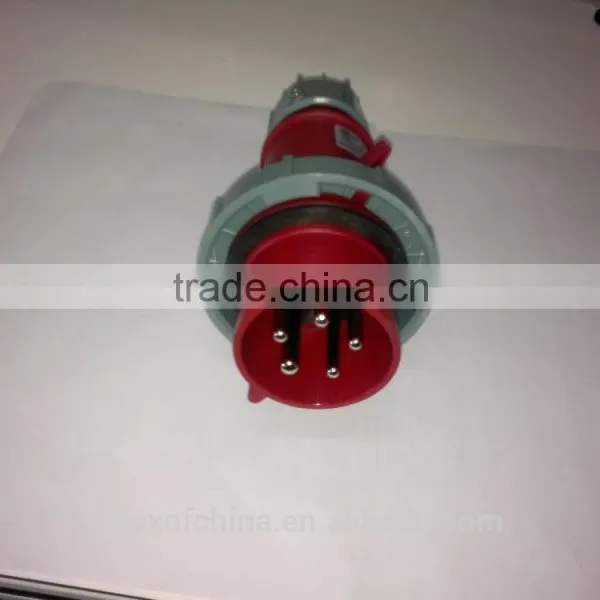 63 amp industrial plug & socket