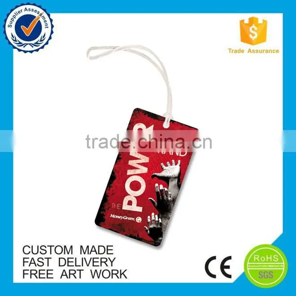 Various Hotel Travel Airplane Leather Luggage Tag Custom photo-2