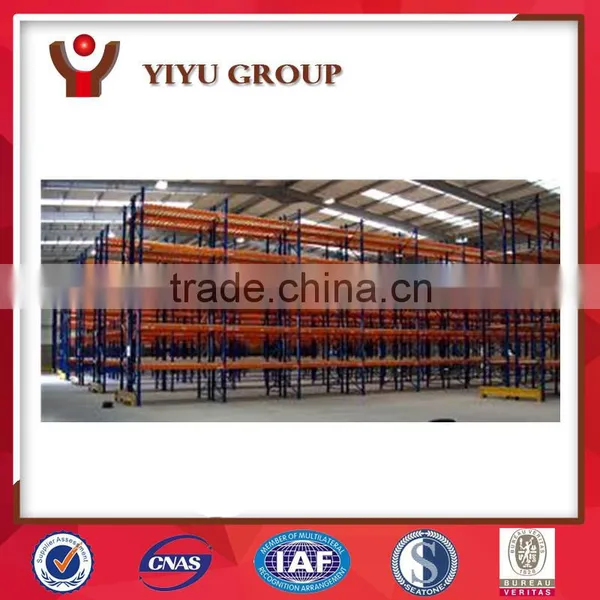 Heavy duty pallet racking system