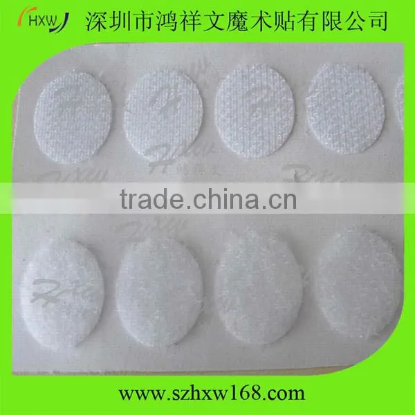 Custom round dot adhesive /sticky hook and loop dots