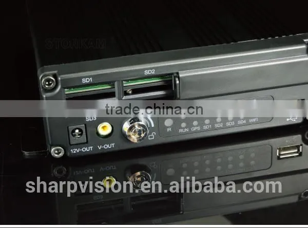 720P HD Video Quality 4 SD Card Supported School Bus Mobile DVR photo-5