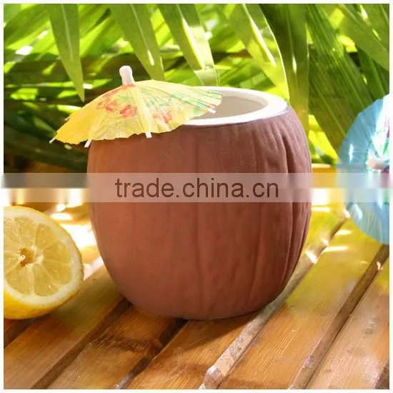 Ceramic Coconut Mug in Coconut Shape for Summer photo-2