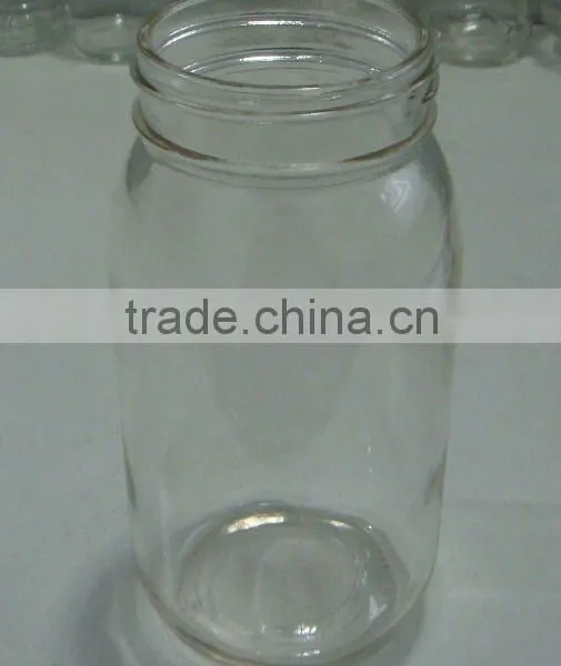 Supply Cheap Price Clear Round Normal Shape Glass Storage Jar With Screw Cap photo-2