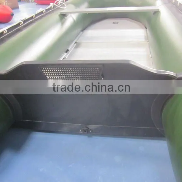 2016 Hot Sale New Product Kinder Joy Aluminum Bottom Inflatable Drift Boat Water Float photo-2
