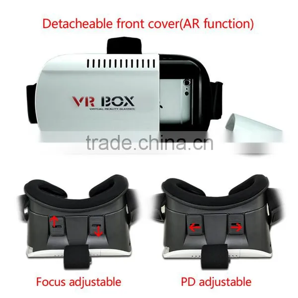 Hot Selling Head Mount Virtual Reality VR Glasses Headset VR Box 3D Glasses photo-2
