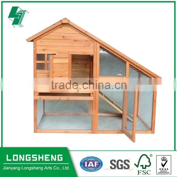 Easy Clean Wooden Rabbit House