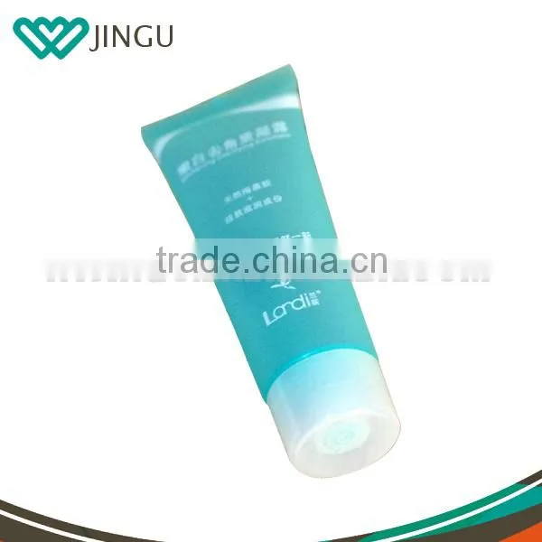PVC Empty Cosmetic Extruded Tube Packaging Hair Cream Tube photo-2