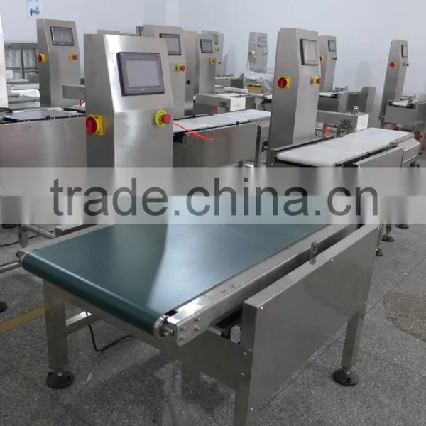 Large Check Weigher With Infeed and (or) Outfeed Conveyor as Well as With a Rejection System photo-2