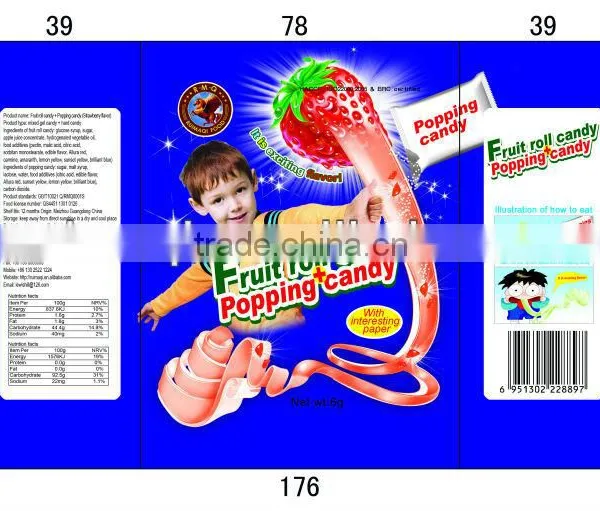 Fruit Roll Candy + Popping Candy photo-2
