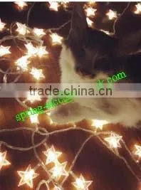 Decoration Transparent Five-pointed Star LED String Lingt for Festival photo-2