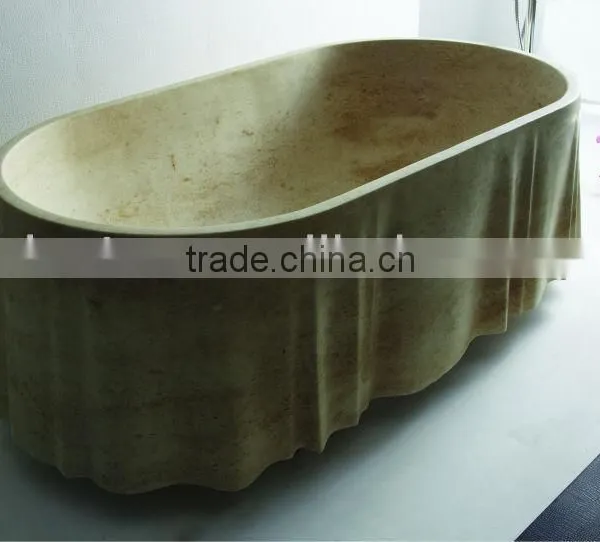 Natural Stone Bathtub Passing USTG/SGS/CE Stone Bathtub/Marble Bathtub