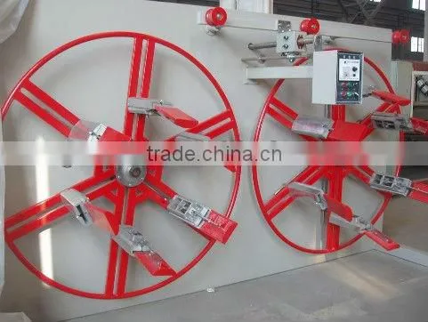 HDPE pipe winder
