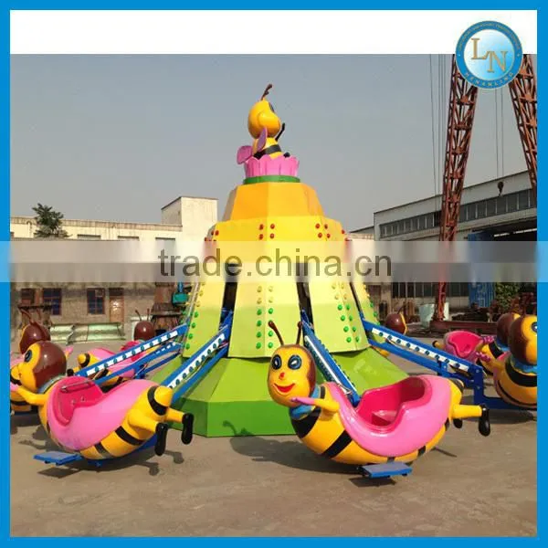 China Manufacturing Funfair Fiberglass Rides! Amusement Rotating Bee Ridess photo-4