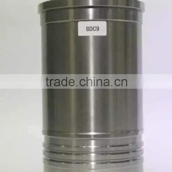 Engine liner/Sleeve ME062604 for Mitsubishi fuso mixer truck or dump truck FV415 8DC9