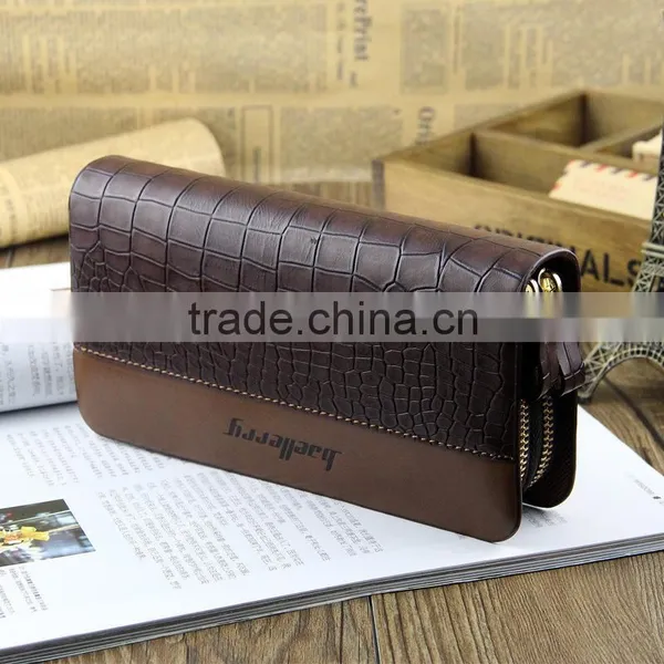 Professional Wallet With Mobile Phone Holder Violet Purse Wallet Alligator Wallet photo-2