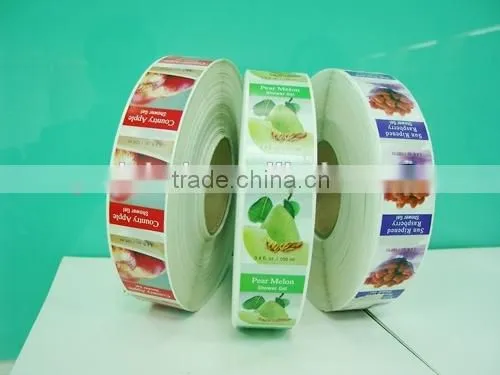 China Manufacturer Custom Heat-transfer Printed Ribbon Adhesive Sticker&labels photo-4