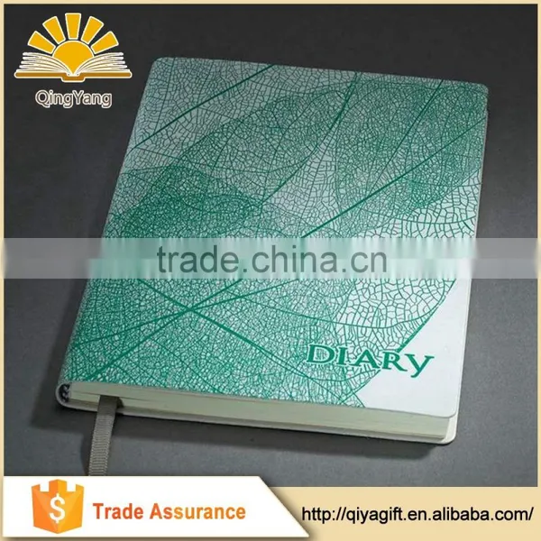 Custom Printing Notebook PU Leather Diary 2017 School Notebook photo-2