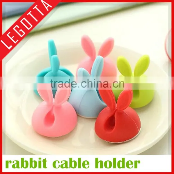 100% Silicone High Quality Novelty Wholesale Cable Winder Promotional photo-3