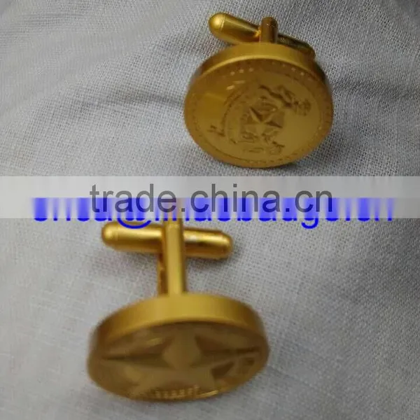 Hot Sell Custom Metal Plated Wedding Men Cufflinks / Custom Suit Shirt Cufflinks For Men photo-4