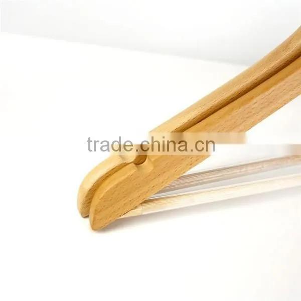 Solid Wood Cloth Hangers Wholesale photo-5