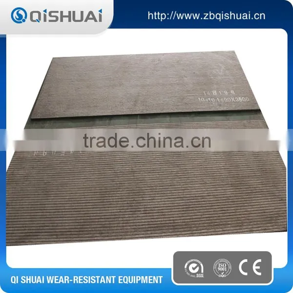 Hot Sale 6+4 10mm Thick Abrasion Wear Resistant Steel Plate