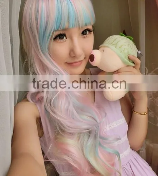 2015 NEW Wet and Wavy Cheap Lace Front Wig Factory Price Lolita Wig FOR SALE photo-5