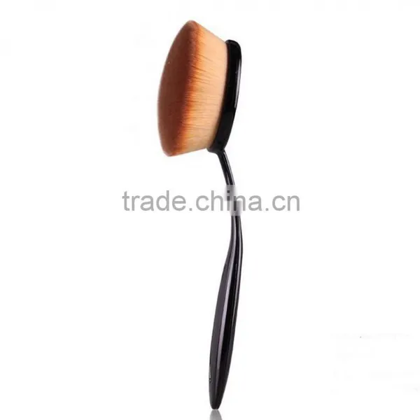 10pcs In One Set Foundation 2016 Brushes Toothbrush Shaped Cream Puff Oval Makeup photo-3