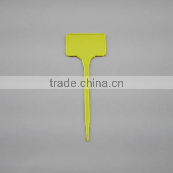 6 Inch Rapitech Plastic Yellow Gardening Plant Bed Labels photo-3
