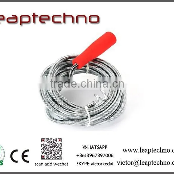 Drain Sewer Pipe Cleaner, Drain Auger Cleaner, Wire Drain Snake, 1m 1.5m 1.7m
