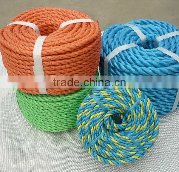 XLROPE Blue Color 3 Strands PE Ropes Polyethylene Ropes photo-3