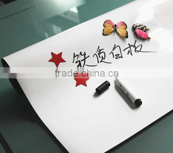 Magnetic Whiteboard Stick on Wall Whiteboard Magnetic Sticker Ferrous Magnetic Whiteboards photo-4
