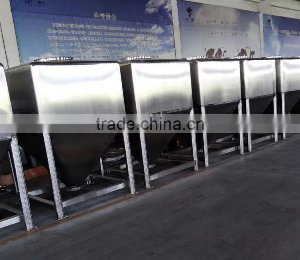 Customized SUS 304 SUS 316L Mixing Square Hopper / Medical Hopper / Conical Hopper photo-2