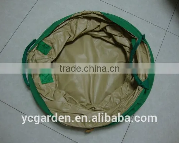 Printed Pop up Garden Bag PP PE Oxford Jute Material Garden Bag Wholesaler photo-4