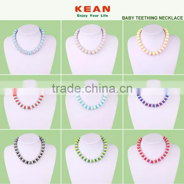 Baby Teething Necklace For Mom Wear 100% PBA FREE WIth FDA photo-5