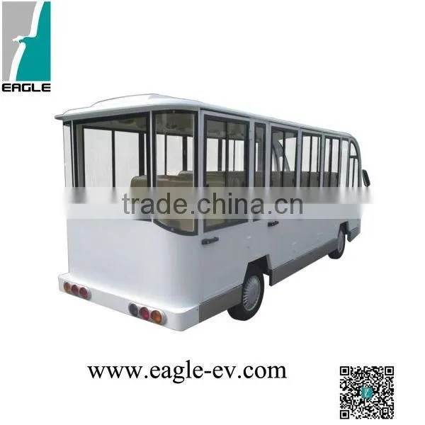 Electric Shuttle Bus With Aluminum Hard Door, 14 Seats ,EG6158KF, CE Approved, Brand New photo-2