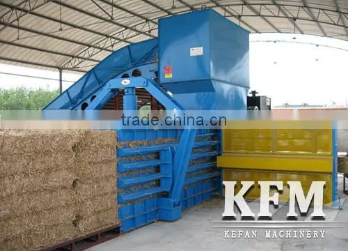 labor saving machine waste cardboard press baler