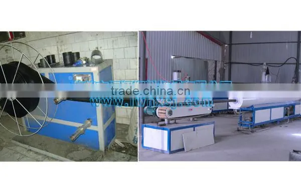 PE Double-layer Water Hose(Belt) Extrusion Procluction Line photo-2
