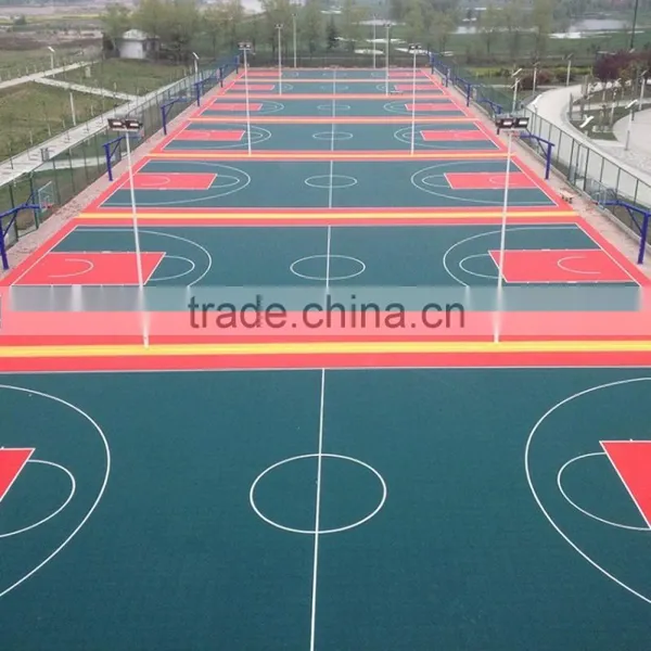 Fast Installation Interlocking Sport Court Floor photo-4