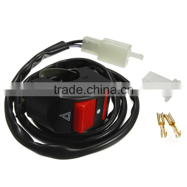7/8inch Motorcycle Handlebar Accident Hazard Light Switch ON OFF Button photo-3