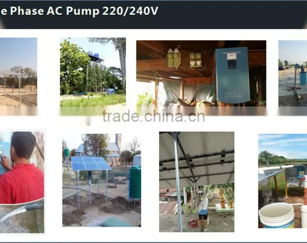 5.5KW VFD Type Solar Water Pump Inverter With MPPT Function for Any AC Pumps photo-4