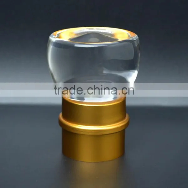 Crystal Top Aluminum Bottle Cap Custom Design Wine Bottle Cap photo-2