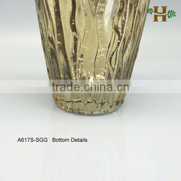 Quality Wave Patten Chinese Blown Antique Vase photo-2
