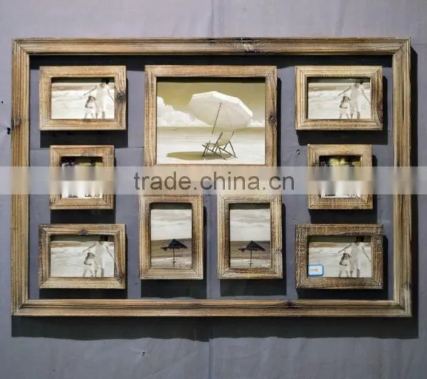 Unique Design Double Glasses Wall Photo Picture Frame With Hangers photo-6