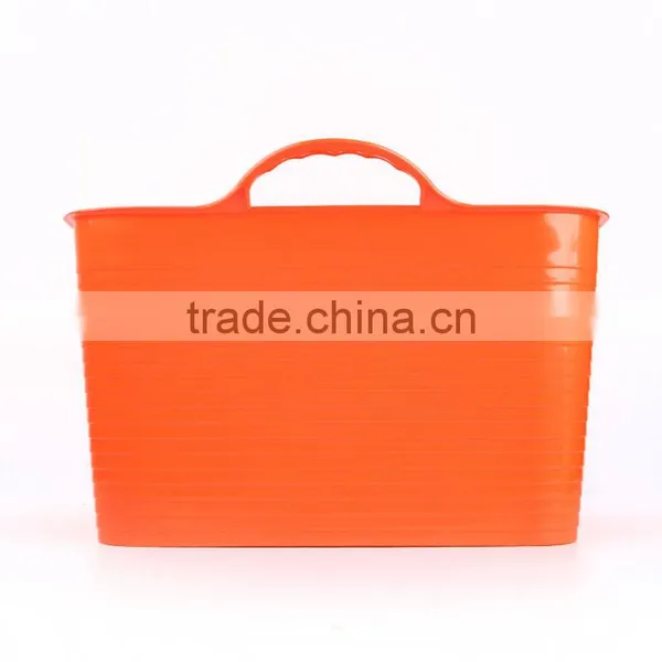 Plastic Laundry Bucket,PE Laundry Basket Plastic Tub Laundry Wash Tub photo-4