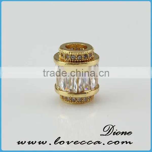 Sell Letter S Copper Pendant Jewelry With Silver Color Micropave Setting Pendant for Factory Price photo-2