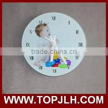 Topjlh Good Performance Custom Photo Print Sublimation Wall Clock photo-4