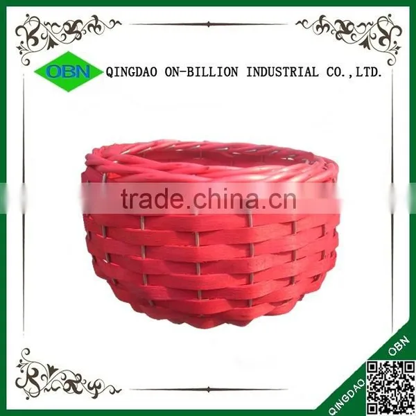 Cheap Handmade Colorful Garden Christmas Wicker Flower Pots photo-4