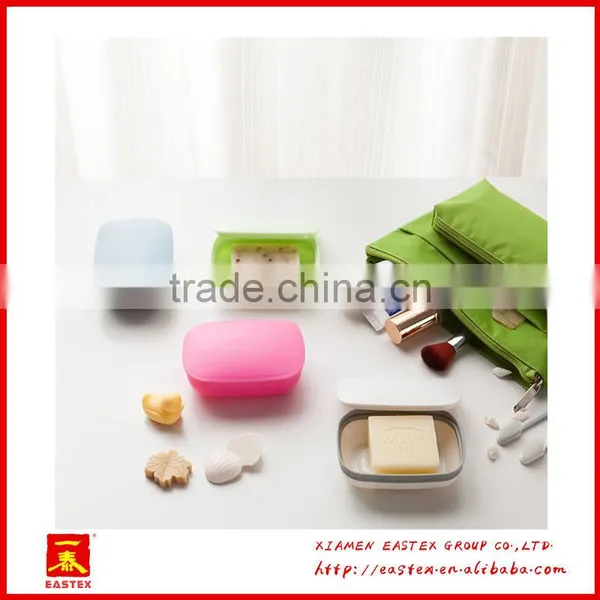 New Style Custom Easy Carry Travel Square Plastic Soap Box/Soap Stand photo-3